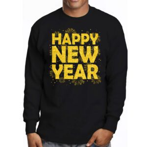 Happy New Year NYE Party 2024 Funny New Years Eve Confetti Longsleeve Tee 3