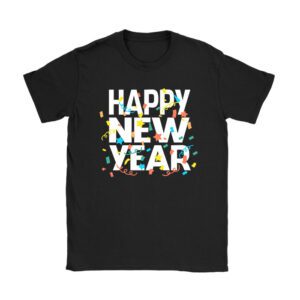 Happy New Year NYE Party 2024 Funny New Years Eve Confetti T-Shirt