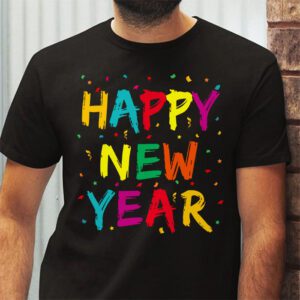 Happy New Year NYE Party 2024 Funny New Years Eve Confetti T Shirt 2 1