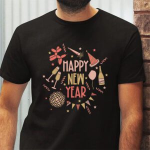 Happy New Year NYE Party 2024 Funny New Years Eve Confetti T Shirt 2 10