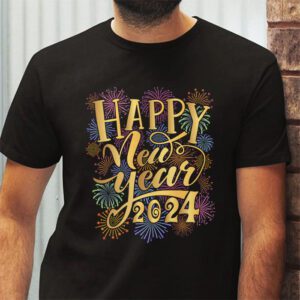 Happy New Year NYE Party 2024 Funny New Years Eve Confetti T Shirt 2 6