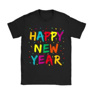 Happy New Year NYE Party 2024 Funny New Years Eve Confetti T-Shirt