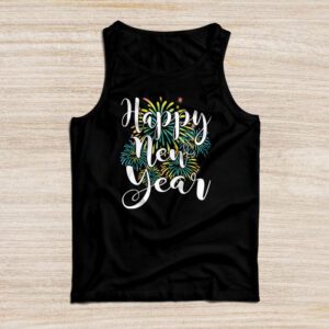 Happy New Year NYE Party 2024 Funny New Years Eve Confetti Tank Top