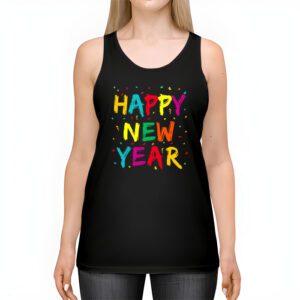 Happy New Year NYE Party 2024 Funny New Years Eve Confetti Tank Top 2 1