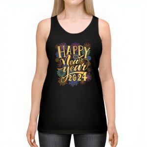 Happy New Year NYE Party 2024 Funny New Years Eve Confetti Tank Top 2 6