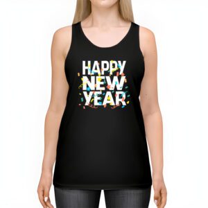 Happy New Year NYE Party 2024 Funny New Years Eve Confetti Tank Top 2 8