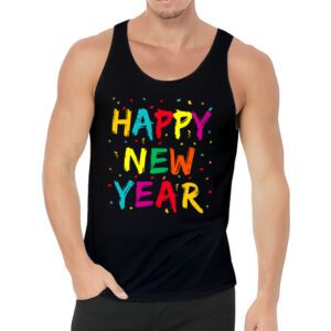 Happy New Year NYE Party 2024 Funny New Years Eve Confetti Tank Top 3 1