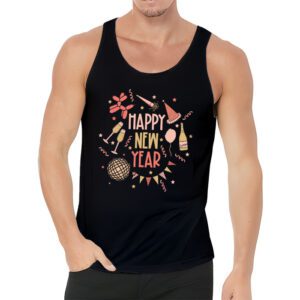 Happy New Year NYE Party 2024 Funny New Years Eve Confetti Tank Top 3 10