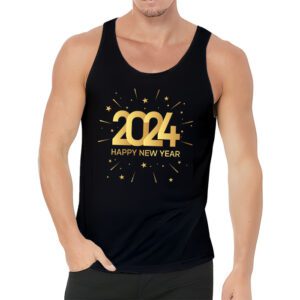 Happy New Year NYE Party 2024 Funny New Years Eve Confetti Tank Top 3 12