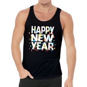 Happy New Year NYE Party 2024 Funny New Years Eve Confetti Tank Top 3 8