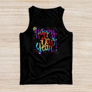 Happy New Year NYE Party 2024 Funny New Years Eve Confetti Tank Top