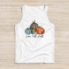Hello Fall Pumpkin Love Fall Y'All Leopard Peace Love Fall Tank Top