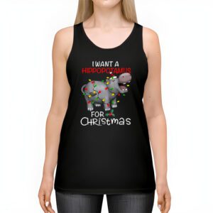 I Want A Hippopotamus For Christmas Xmas Hippo for Kid Women Tank Top 2 I Want A Hippopotamus For Christmas Xmas Hippo for Kid Women Tank Top 2 3