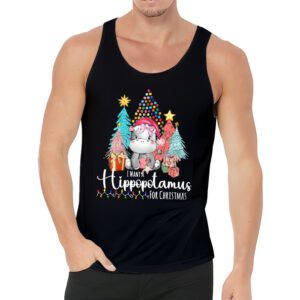 I Want A Hippopotamus For Christmas Xmas Hippo for Kid Women Tank Top 3 I Want A Hippopotamus For Christmas Xmas Hippo for Kid Women Tank Top 3 1