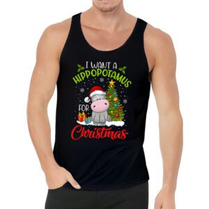 I Want A Hippopotamus For Christmas Xmas Hippo for Kid Women Tank Top 3 I Want A Hippopotamus For Christmas Xmas Hippo for Kid Women Tank Top 3 4