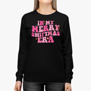 In My Merry Swiftmas Era Christmas Tree Snowflake Xmas Retro Longsleeve Tee 2 2