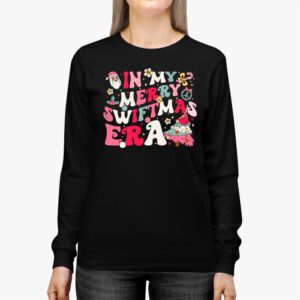 In My Merry Swiftmas Era Christmas Tree Snowflake Xmas Retro Longsleeve Tee 2 4