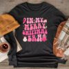 In My Merry Swiftmas Era Christmas Tree Snowflake Xmas Retro Longsleeve Tee