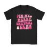 In My Merry Swiftmas Era Christmas Tree Snowflake Xmas Retro T-Shirt