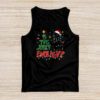 Is This Jolly Enough Black Cat Merry Christmas Tree Lights Tank Top