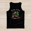 It's Fine I'm Fine Everything Is Fine Christmas Cat Santa Tank Top