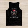 It's Fine I'm Fine Everything Is Fine Christmas Cat Santa Tank Top