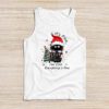 It's Fine I'm Fine Everything Is Fine Christmas Cat Santa Tank Top