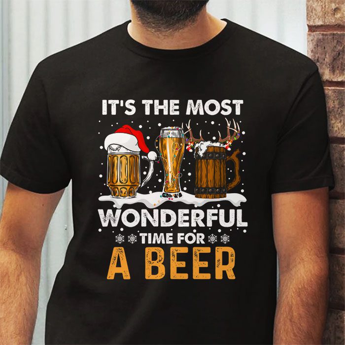 Its-The-Most-Wonderful-Time-For-A-Beer-Santa-Hat-Christmas-T-Shirt-2 Its The Most Wonderful Time For A Beer Santa Hat Christmas T Shirt 2 7