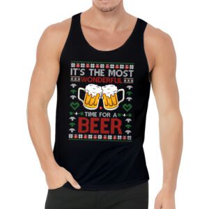 It's The Most Wonderful Time For A Beer Santa Hat Christmas Tank Top 3 Its The Most Wonderful Time For A Beer Santa Hat Christmas Tank Top 3 4