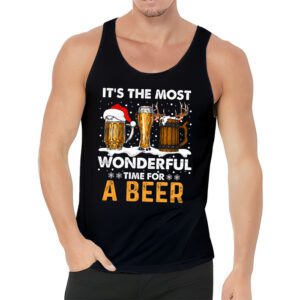 It's The Most Wonderful Time For A Beer Santa Hat Christmas Tank Top 3 Its The Most Wonderful Time For A Beer Santa Hat Christmas Tank Top 3 7