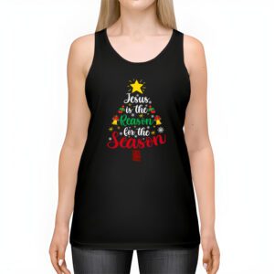 Jesus is The Reason for The Season Christian Faith Christmas Tank Top 2 1