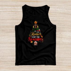 Jesus is The Reason for The Season Christian Faith Christmas Tank Top