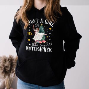 Just A Girl Who Loves Nutcrackers Christmas Ballet Dancing Hoodie 3 Just A Girl Who Loves Nutcrackers Christmas Ballet Dancing Hoodie 3 2