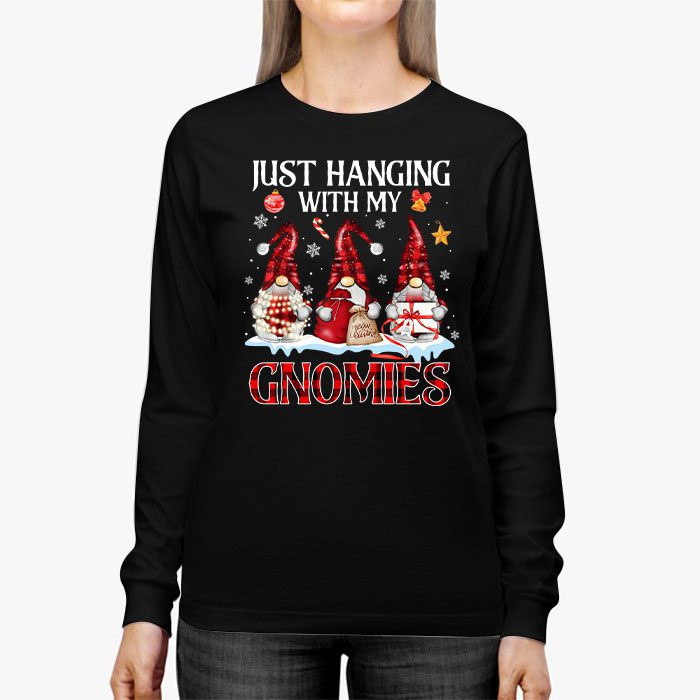 Just-Hanging-With-My-Gnomies-Pajama-Cute-Gnome-Christmas-Longsleeve-Tee-2 Just Hanging With My Gnomies Pajama Cute Gnome Christmas Longsleeve Tee 2 4