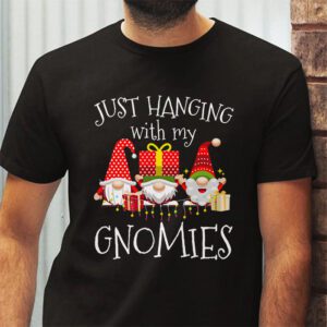 Just Hanging With My Gnomies Pajama Cute Gnome Christmas T-Shirt 2 Just Hanging With My Gnomies Pajama Cute Gnome Christmas T Shirt 2 1