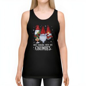Just Hanging With My Gnomies Pajama Cute Gnome Christmas Tank Top 2 Just Hanging With My Gnomies Pajama Cute Gnome Christmas Tank Top 2 3