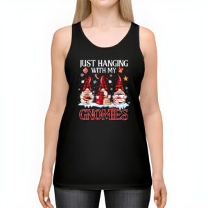 Just Hanging With My Gnomies Pajama Cute Gnome Christmas Tank Top 2 Just Hanging With My Gnomies Pajama Cute Gnome Christmas Tank Top 2 4