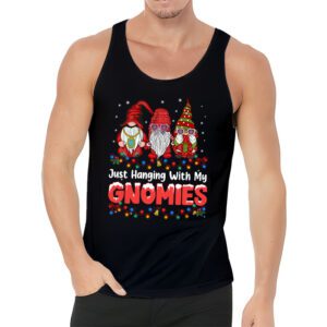 Just Hanging With My Gnomies Pajama Cute Gnome Christmas Tank Top 3 Just Hanging With My Gnomies Pajama Cute Gnome Christmas Tank Top 3 2