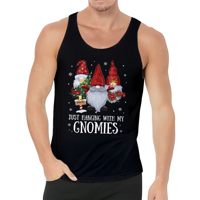 Just-Hanging-With-My-Gnomies-Pajama-Cute-Gnome-Christmas-Tank-Top-3 Just Hanging With My Gnomies Pajama Cute Gnome Christmas Tank Top 3 3
