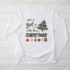 Just a Girl who Loves Christmas a Gift for XMAS Longsleeve Tee