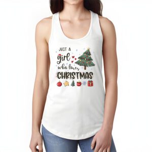 Just a Girl who Loves Christmas a Gift for XMAS Tank Top 1 Just a Girl who Loves Christmas a Gift for XMAS Tank Top 1