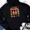 Lets Get Crackin Three Nutcrackers Christmas Teacher Hoodie
