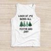 Look At Me Being All Festive And Shits Humorous Xmas Tank Top Tank Top