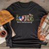 Love Our Veterans Heart USA Flag Camouflage Army Boots Proud Longsleeve Tee