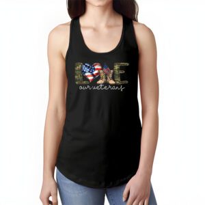 Love Our Veterans Heart USA Flag Camouflage Army Boots Proud Tank Top 1 2