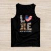 Love Our Veterans Heart USA Flag Camouflage Army Boots Proud Tank Top