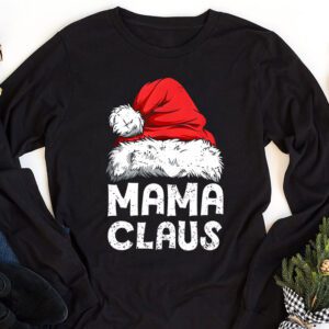Mama Claus Shirt Christmas Lights Pajama Family Matching Longsleeve Tee 1 Mama Claus Shirt Christmas Lights Pajama Family Matching Longsleeve Tee 1 4