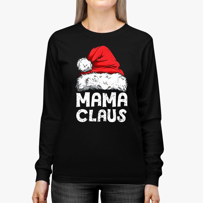 Mama-Claus-Shirt-Christmas-Lights-Pajama-Family-Matching-Longsleeve-Tee-2 Mama Claus Shirt Christmas Lights Pajama Family Matching Longsleeve Tee 2 4
