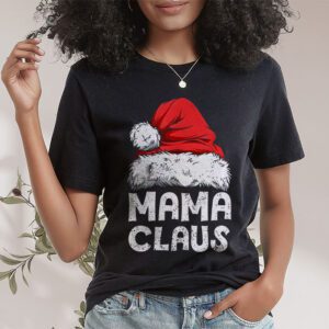 Mama Claus Shirt Christmas Lights Pajama Family Matching T Shirt 1 4