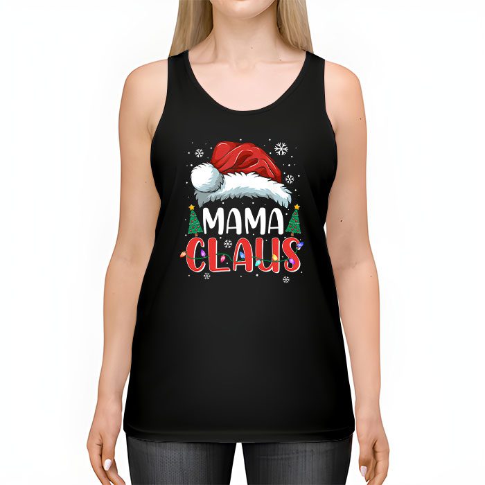 Mama-Claus-Shirt-Christmas-Lights-Pajama-Family-Matching-Tank-Top-2 Mama Claus Shirt Christmas Lights Pajama Family Matching Tank Top 2 3
